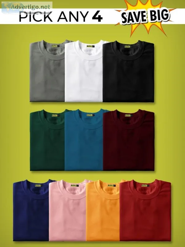 Buy t-shirt combo online for men in india at beyoung