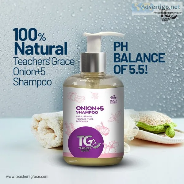Onion shampoo