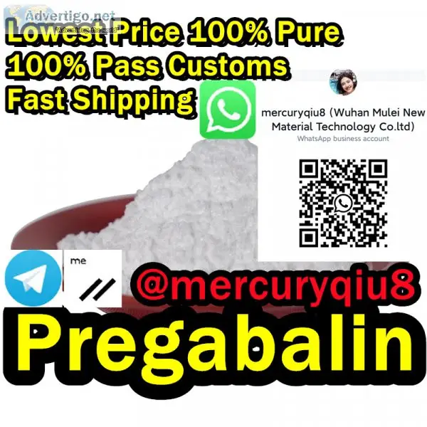 100% pass customs pregabalin lyrica pregabalin powder cas 148553