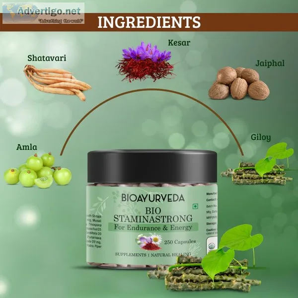 Stamina capsule for healthy life
