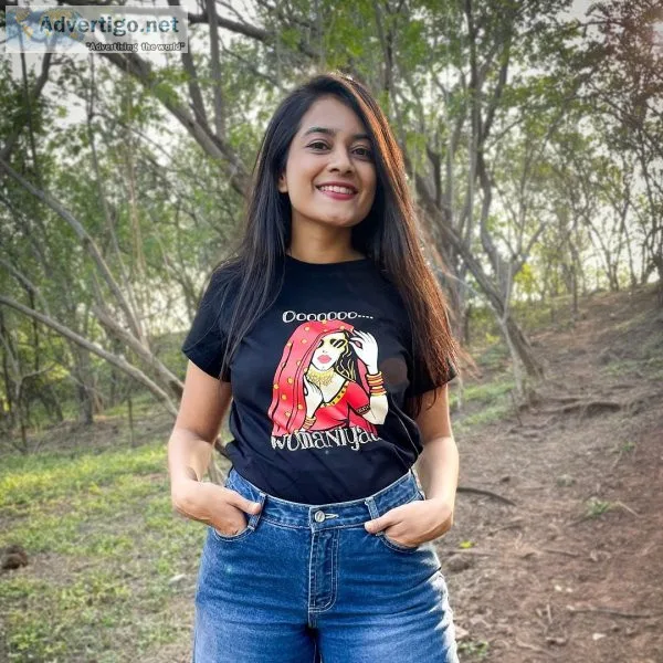 Women t-shirts online - buy stylish quirky t-shirts for women