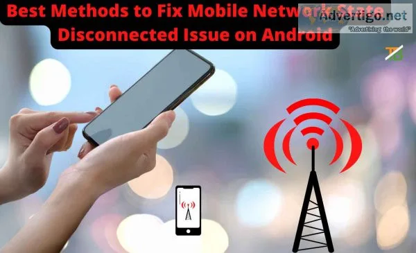 Mobile network state disconnected