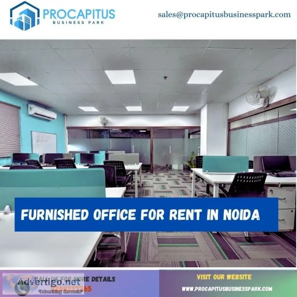 Convenient Furnished Office for Rent in Noida at Procapitus