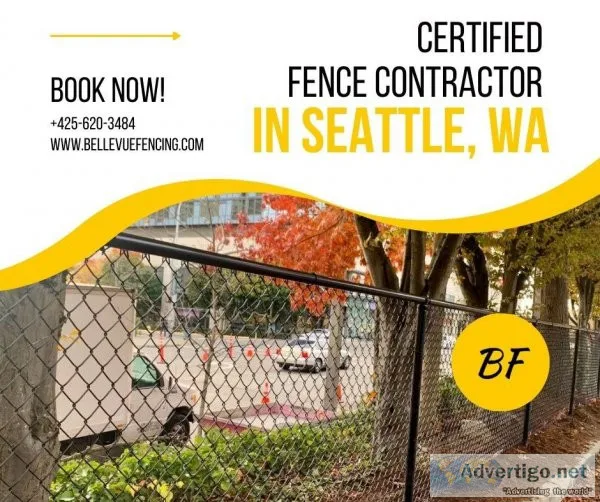 Best Certified Fence Contractor in Seattle