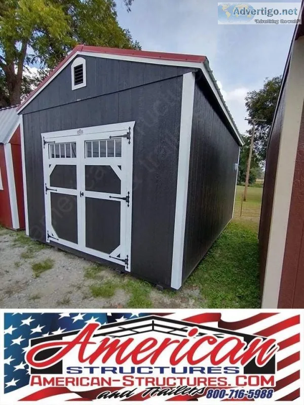 12X16 UTILITY SHED IN STOCK