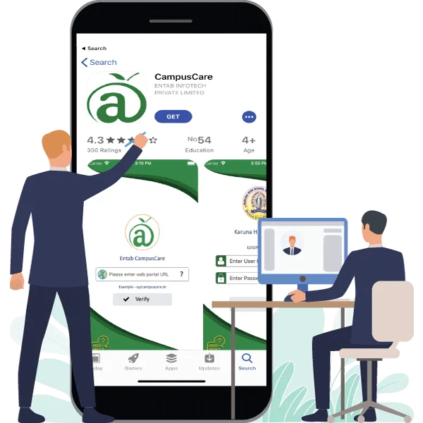 Campuscare school erp software app