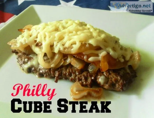 Bison Philly Cubed Steaks