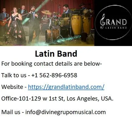 Local Live Latin Band by Grand Latin Band at Best Price.
