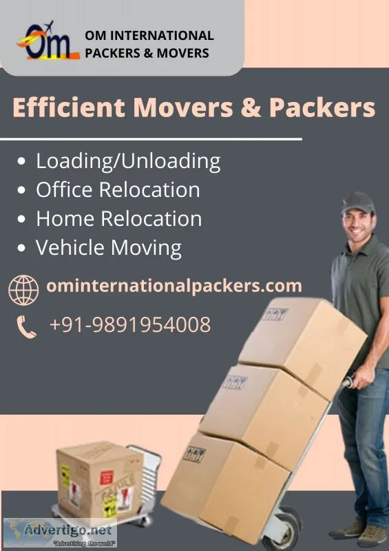 Om international movers and packers | gurgaon