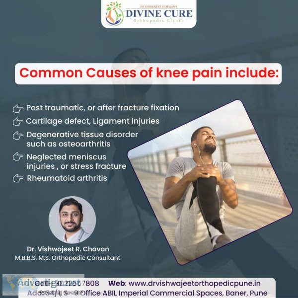 Best knee replacement surgeon in baner- dr vishwajeet chavan