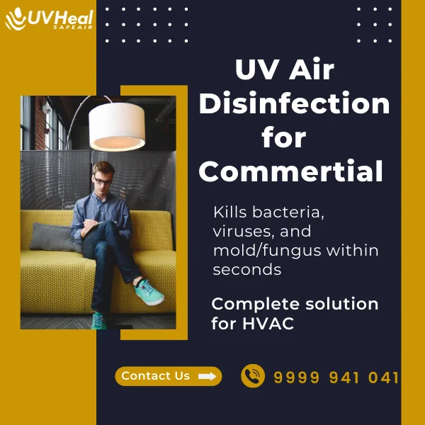 Uvheal safeair - uvgi system for hvac duct and ahu coil