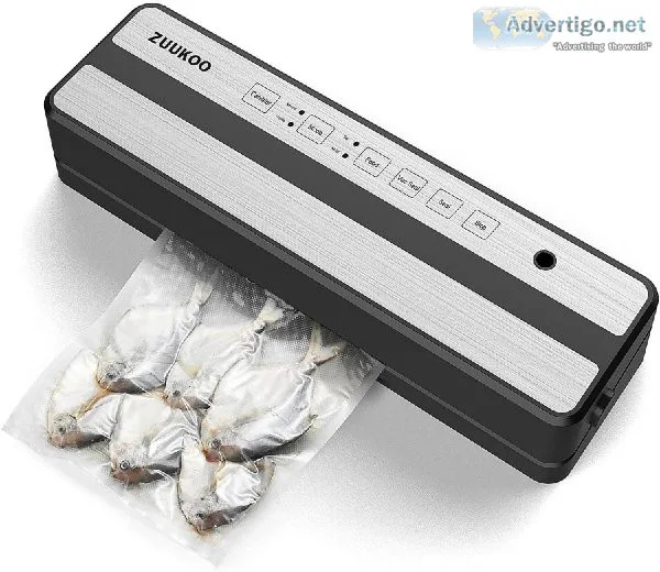 50% OFF on ZUUKOO KITCHEN Food Sealer Vacuum Sealer Machine