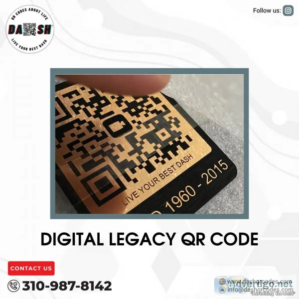 Tombstone qr code