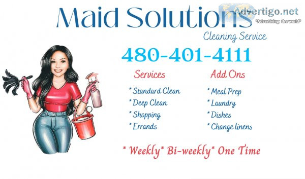 Maid Solutions cleaning services