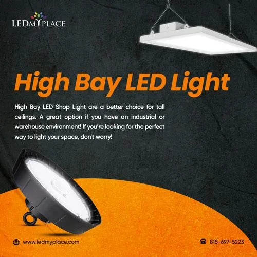 Get the Best Lighting for High Ceilings with High Bay LED Light