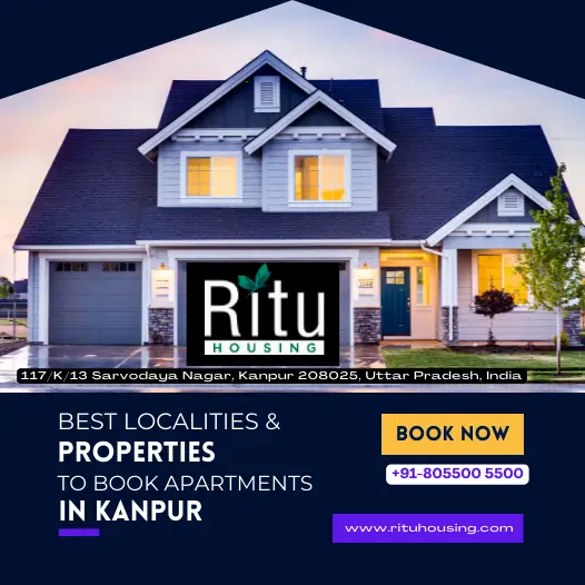 Best localities & properties to book apartments in kanpur