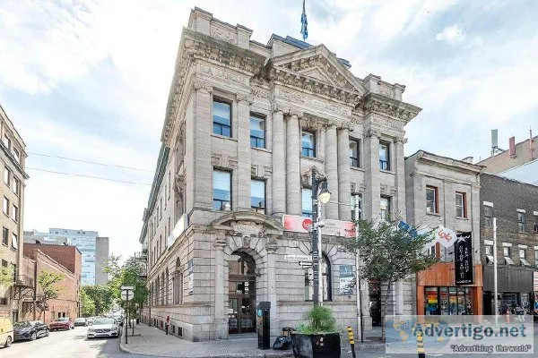 UNIQUE AND MAJESTIC Commercial space on Ste-Catherine &quotVilla