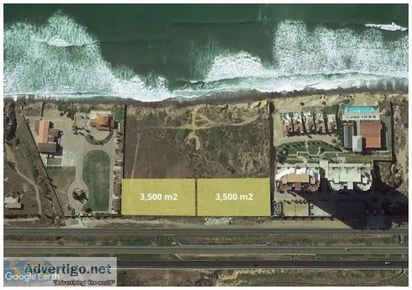 Terreno en Venta libre de gravamen en Playas de Rosarito 7000m2