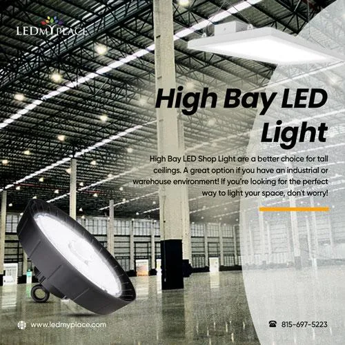 Shop Now High Bay LED Light for Garages at Discounted Prices