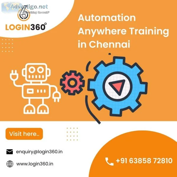 Automation anywhere training in chennai - login360