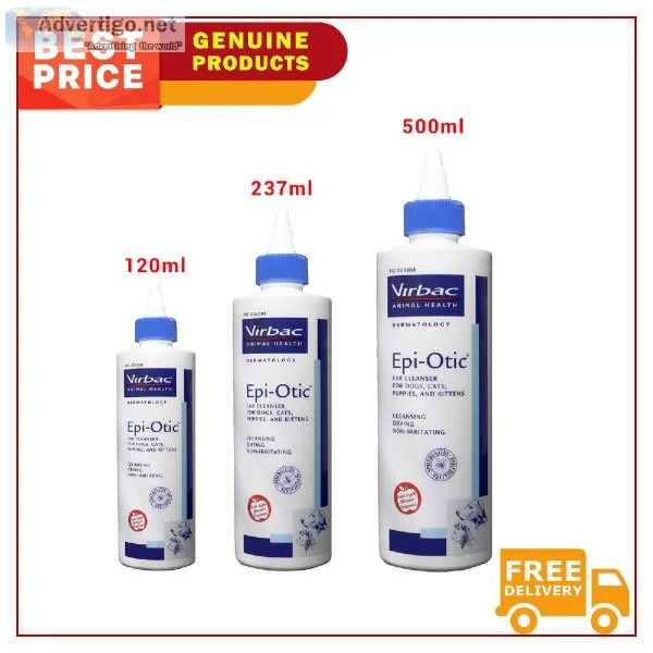 EPI OTIC- A Best Ear and Skin Cleanser for Dogs and Cats
