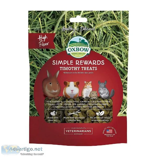 Buy Oxbow Timothy Treats Food Online  Dog Food  DiscountPetCare