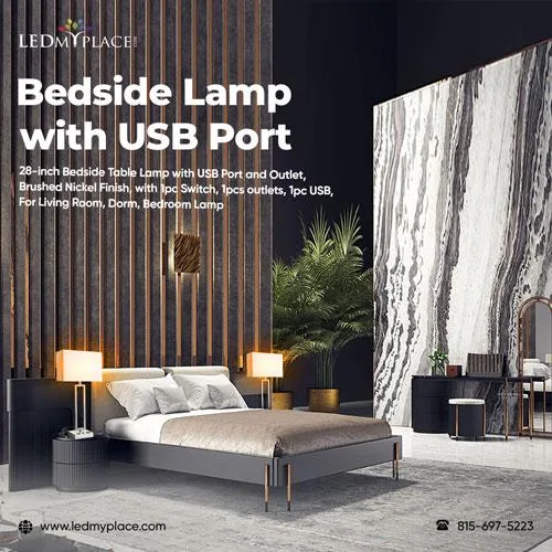 Find a Bedside Lamp with USB Port for Your Home at Attractive Pr