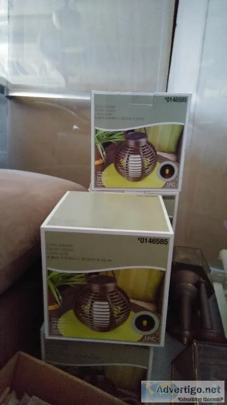 Summer  Solar Lantern Candle