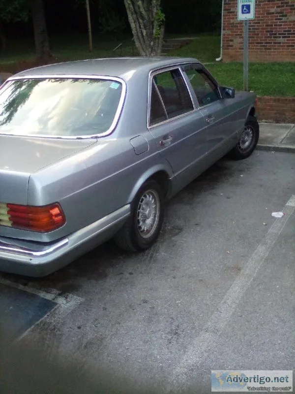 85 Mercedes needs a little work has new parts on and off price n