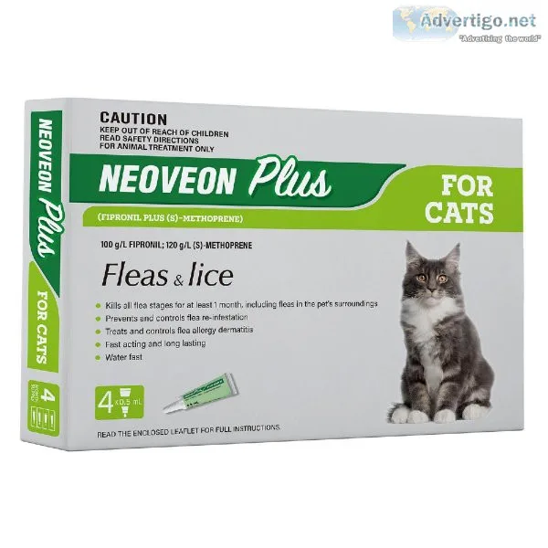 Buy Neoveon Plus Flea and Tick for Cats  DiscountPetCare