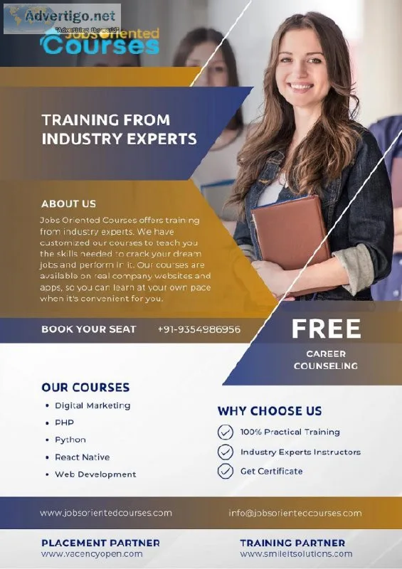 Headline - Jobs Oriented Courses