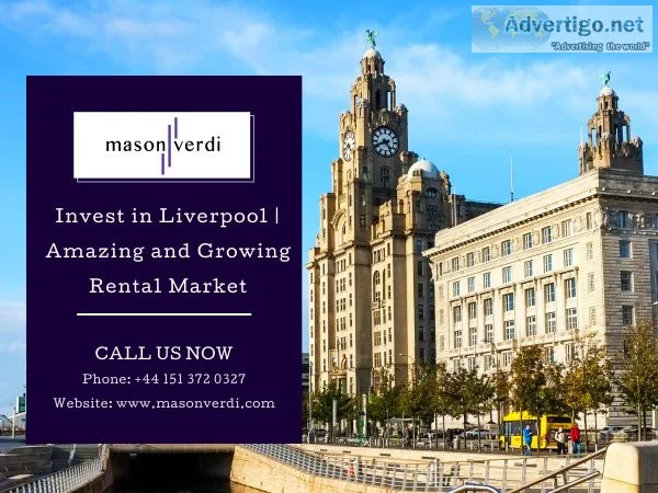 Invest in Liverpool  amazing and growing rental market