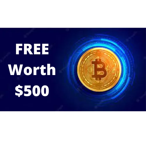 Win FREE 500 of Cryptocurrency of Your Choice JOIN NOW
