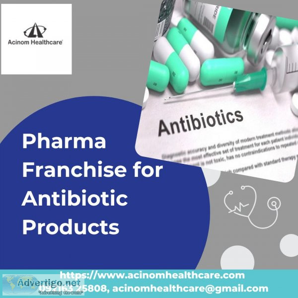 Pharma franchise for antibiotic products | acinom healthcare