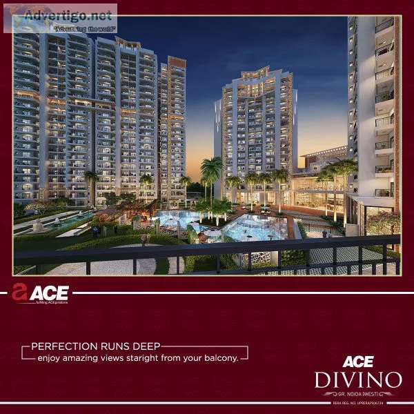 Ace divino - best society in noida extension
