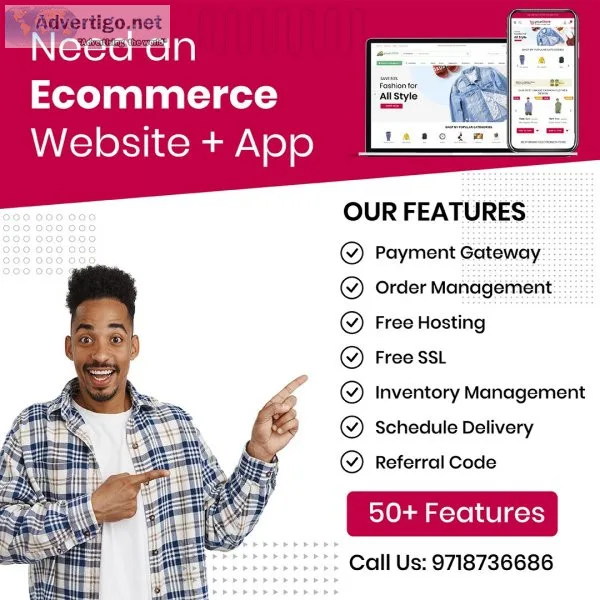 Dynamic website design company in janakpuri delhi