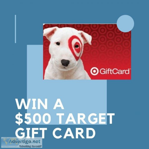 Enter Your Email to Win a 500 Target Gift Card Now