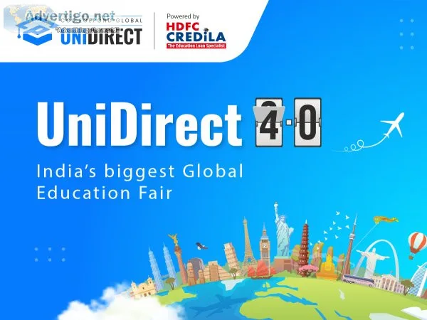 UniDirect 4.0 - India s Biggest Global Education Fair