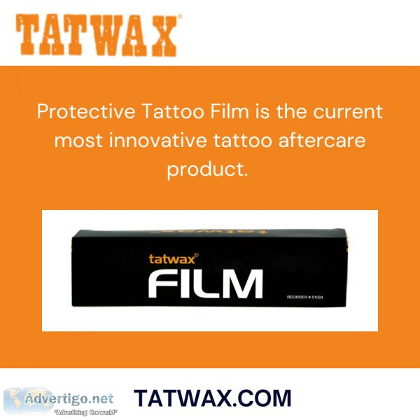 Get Best Protective Tattoo Film Online at TATWAX.COM