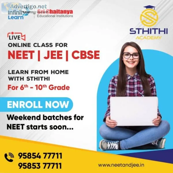 Sthithi academy- no1 neet and iit-jee online coaching institute 