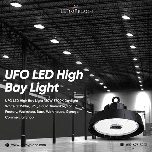 Get UFO LED High Bay Light for Safer and Better Working Conditio