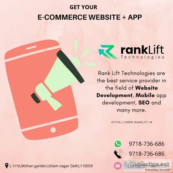 Dynamic website design company in janakpuri delhi