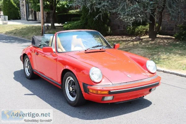 24397 1986 Porsche 911 Carrera 3.2 Cabriolet