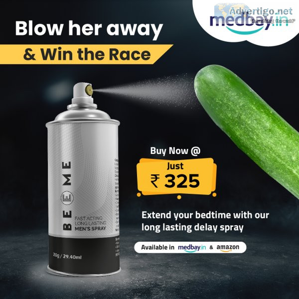 Beeme topical non-transferable spray for men