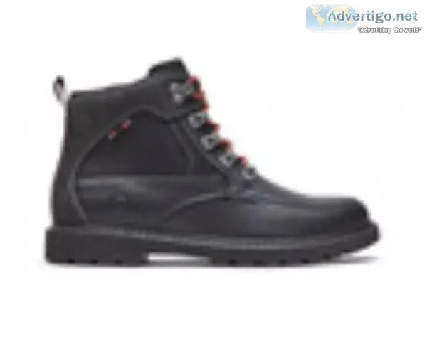 Get Dunham Strickland Chukka Waterproof Boot - Black LeatherSued