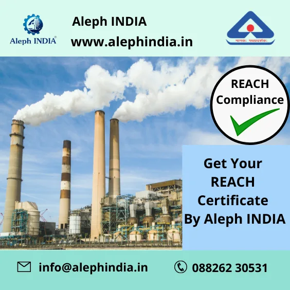 India reach certification for chemicals