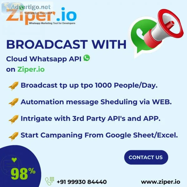 Communicate with your customer s on cloud whatsapp api