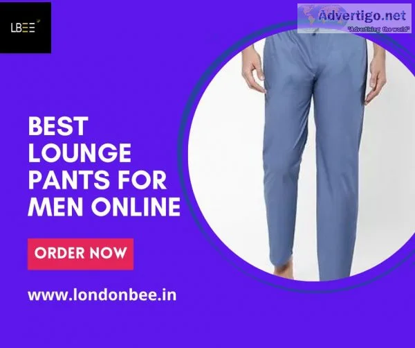 Best lounge pants for men online