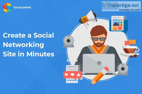 Create a social networking site in minutes with socialengine