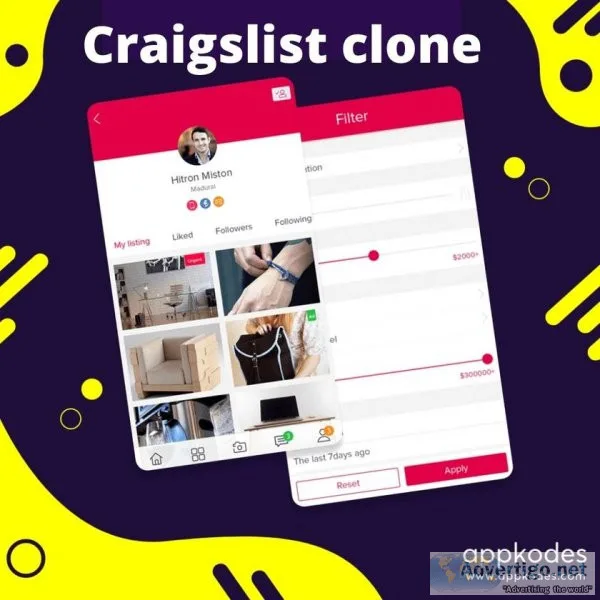 Build your online classified platform with a feature-rich craigs